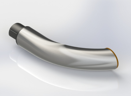 Zakończenie nierdzewne do ściany