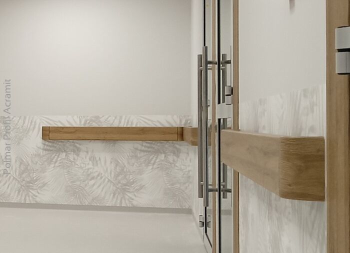 Nowość w ofercie Polmar Profil – drewnopodobne poręcze i odbojoporęcze